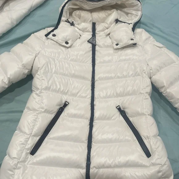White moncler jacket